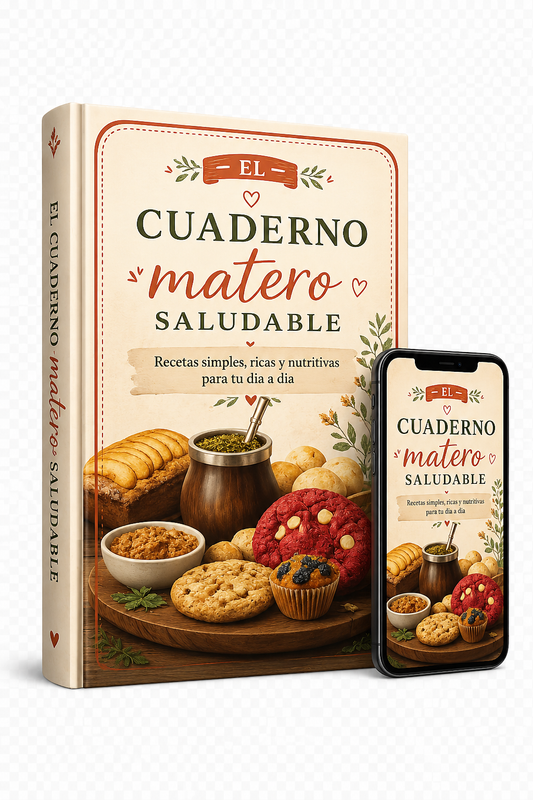 El Cuaderno Matero Saludable + 5 Bonos Gratis🎁